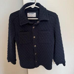 Old Navy Kids Quilted Navy Jacket
